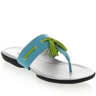 VANELi Colorblock Thong Sandal with Leather Tassel