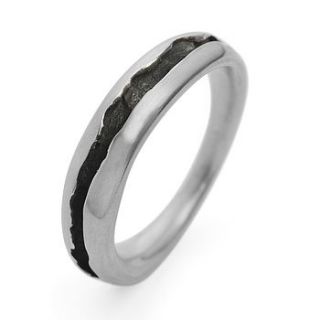 moss textured ring by torz cartwright jewellery