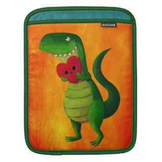 RAWR Dinosaur Love iPad Sleeve