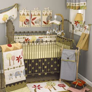 Cotton Tale Elephant Brigade11 piece Crib Bedding Set Cotton Tale Bedding Sets