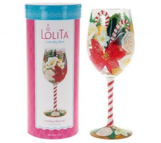 Lolita Designer Wine Glass with Gift Box —
