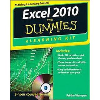 Microsoft Excel 2010 eLearning Kit For Dummies (