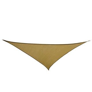 Cool Area 9.8 foot Golden Triangle Sail Sun Shade and Hardware Kit Sunsails