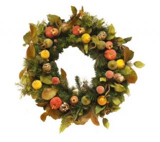 24 Sugared Fruit Wreath by Valerie —