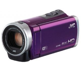 JVC Everio GZ EX310 1080p Full HD Camcorder w/ Wifi & Case —