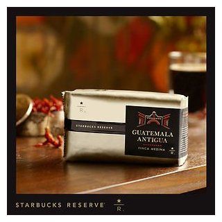 Starbucks Reserve GUATEMALA ANTIGUA Finca Medina Coffee   8 Oz. Whole Bean  Coffee Substitutes  Grocery & Gourmet Food