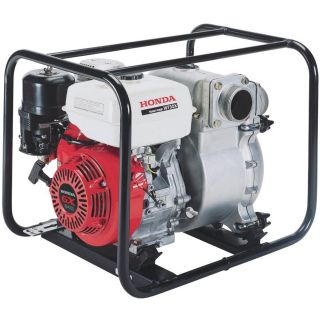 Honda Construction Trash Pump — 3in. Ports, 19,140 GPH, 13/16in. Solids Capacity, 240cc Honda GX240 Engine, Model# WT30XK3A  Engine Driven Full Trash Pumps