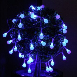 InnooTech Globe Light 4M 40 LED Battery Powered Fairy String Lights ball styled for Indoor, Christmas, Party, Wedding, New Year Decorations, etc(Blue)   Lawn And Garden Tool Gas Cans