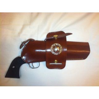 Galco Wheelgunner Belt Holster for Ruger .357 Blackhawk 5 1/2 Inch (Tan, Ambi)  Gun Holsters  Sports & Outdoors
