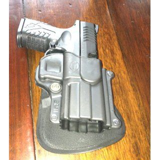 Fobus Standard Holster RH Paddle SP11 Springfield Armory XD/XDM / HS 2000 9/357/40 5" 4" / Sig 2022 / H&K P2000  Gun Holsters  Sports & Outdoors