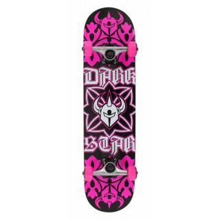 Darkstar Cross Skateboard Complete Pink