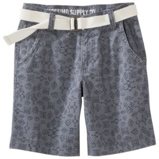 Mossimo Supply Co. Mens Belted Flat Front Short
