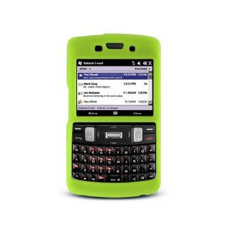 Green Soft Silicone Gel Skin Cover Case for Samsung Intrepid SPH i350 Cell Phones & Accessories