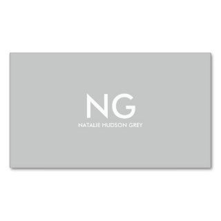 Business Card 001   Lady Elegance, Grey / Black