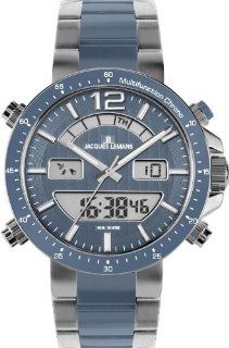 Jacques Lemans Men's 1 1714D Milano Sport Analog with Analog Digital Display and Ceramic Watch at  Men's Watch store.