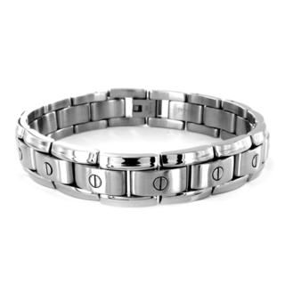 Stainless Steel Men's Screw in Link Bracelet West Coast Jewelry Men's Bracelets