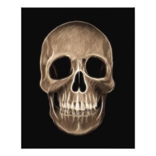 Human Skull Halloween X Ray Skeleton Flyer