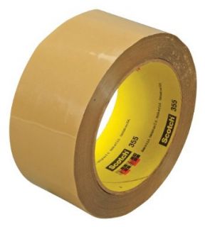Scotch Box Sealing Tape 355 Clear, 72 mm x 50 m, High Performance, Conveniently Packaged (Pack of 1)