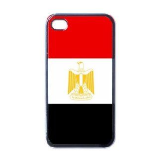 Flag of Egypt Black iPhone 5 Case Cell Phones & Accessories
