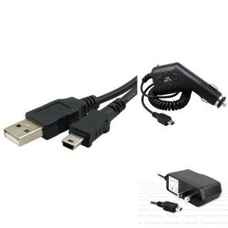 Insten AC+Car CHARGER+USB BUNDLE Compatible with GARMIN NUVI 1350 300 500 255W Cell Phones & Accessories