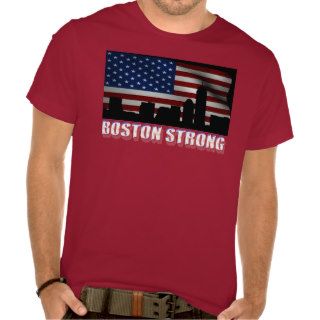 Boston Strong Alternative Crew Neck T shirt