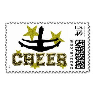 Cheerleader toe touch stamps