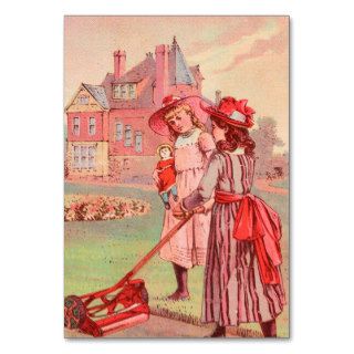 Vintage  agriculture advertising   table card
