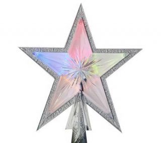 11 LED Color Changing Star Tree Topper by Sterling —