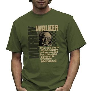 official 'lead car' murray walker t shirt by retro formula 1