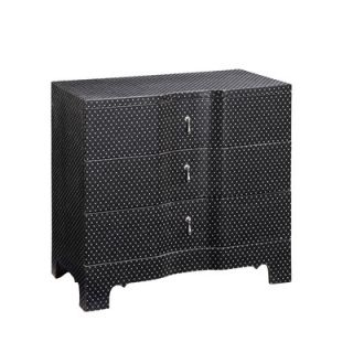 Gails Accents Modern 3 Drawer Side Chest