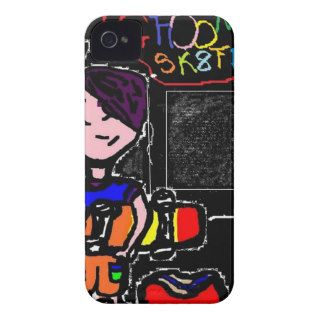 Colorful Cartoon character iPhone 4 Case Mate Cases