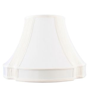 Livex Lighting French Oval Shantung Silk Lamp Shade with Side Pleat in