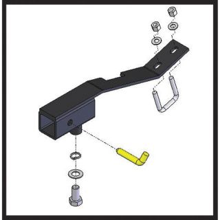 Kolpin Swing Arm Rear Suspension Receiver — 2in., For Honda ATVs, Model# 85150  ATV Accessories