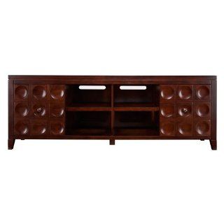 Kathy Ireland by Martin Crescent TV Stand in Cognac   Home Entertainment Centers