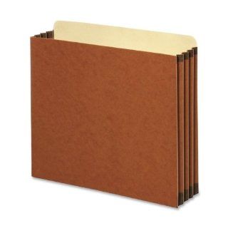 3 1/2 Inch Expansion File Pockets, Straight, Letter, Redrope, 10/Box, Sold as 1 Box  Expanding File Jackets And Pockets 