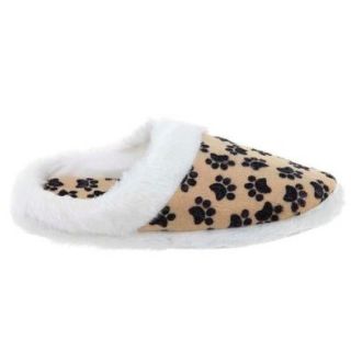 Paw Print Slippers for Women Shoes