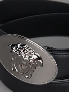 Versace Oval Buckle Belt