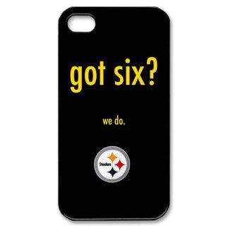 Pittsburgh Steelers Got Six Iphone 4 / 4s Fitted Hard Case Cool Cover Cell Phones & Accessories