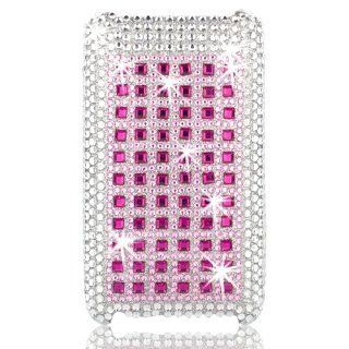 Talon Diamond Bling Shell Case for iPod touch 2G, 3G (Pink Patterns)   Players & Accessories