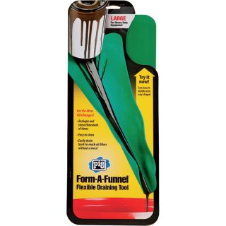 PIG Form-A-Funnel Flexible Draining Tool — Large, Model# 18714  Funnels