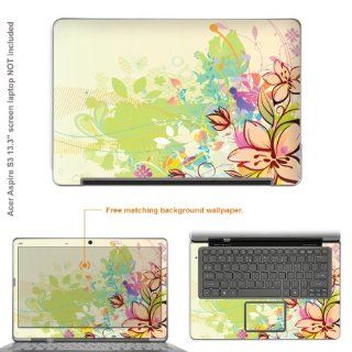 Decal Skin Sticker for Acer Aspire S3 with 13.3" screen case cover Aspire_S3 383 Computers & Accessories