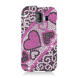 Eagle Cell PDHWU8665F377 RingBling Brilliant Diamond Case for Huawei Fusion 2 U8665   Retail Packaging   Silver Cell Phones & Accessories