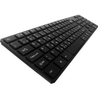ARCTIC K381 ES B Ultra Slim Keyboard, Chiclets Style Keys, Spanish Layout   Black Computers & Accessories