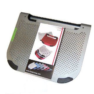 Dark Silver Aluminum 2 Sided Notebook Cooler with Anywhere Installation Fan for 15" netbook or notebook Computers & Accessories