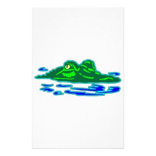 Alligator #018 stationery paper