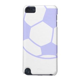 Lavender Blue Soccer Ball iPod Touch (5th Generation) Cover