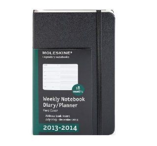 Moleskine Weekly Notebook Diary Planner Hard Cover July 2013  December 2014  Daily Appointment Books And Planners 