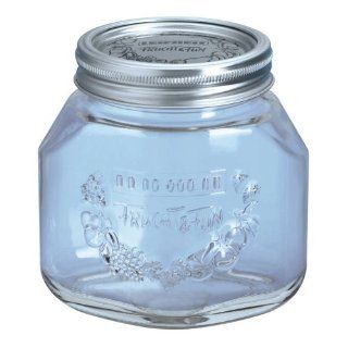 Leifheit Canning Supplies 3 1/4 Cup Glass Preserving Jars, Set of 6 Kitchen & Dining