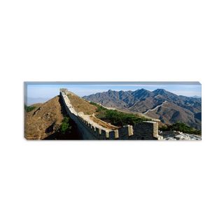 iCanvasArt Panoramic Great Wall of China Photographic Print on Canvas