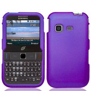 Purple Hard Cover Case for Samsung SGH S390G Cell Phones & Accessories